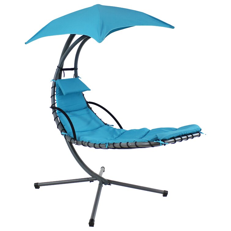 Maglione hanging chaise discount lounger with stand